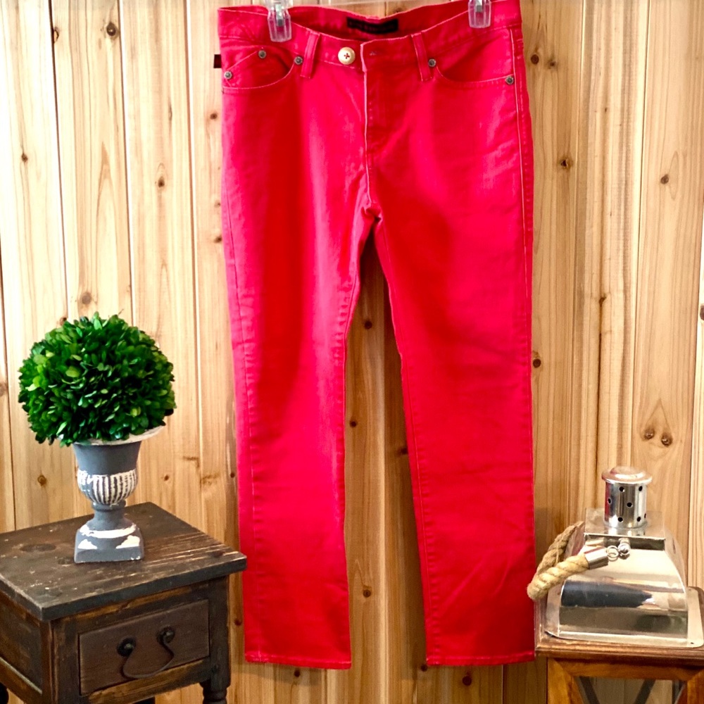 Rock & Republic Red Skinny Jeans